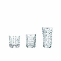 Nachtmann Becher-Set Bossa Nova 18-Tlg., LongdrinkgläSer, Tumbler, Kristallglas