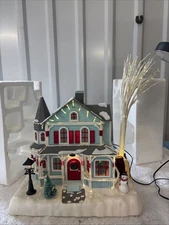 Avon 2001 Christmas Holiday Splendor Fiber Optic Color Changing Lights Beautiful