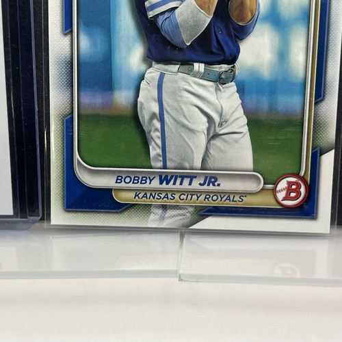 Lot of (3) Bobby Witt Jr. 2024 2025 Bowman Topps Ref #SMLB-17 #59 #100 Royals - Picture 18 of 20