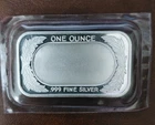 SilverTowne Mint sealed 1 oz .999 Fine Silver Bar Bullion USA Flag stampled @@