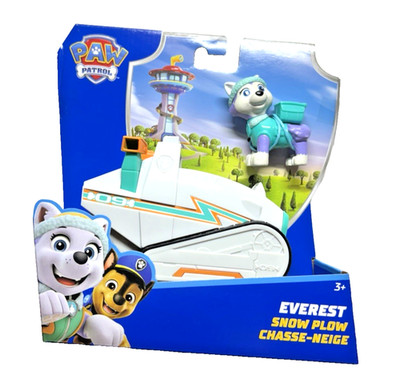Paw Patrol Everest Snow Plow Vehicle and Figure