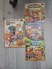 The Get Along Gang Book Lot Hear and See Record Caboose Bad Loser Neighbor Xmas