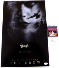 James O'Barr Signed 12x18 Photo Autographed, The Crow, New Movie, JSA COA