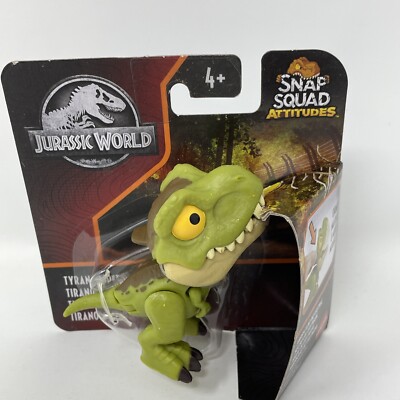 Jurassic World Snap Squad Attitudes Tyrannosaurs T-Rex Figure Mattel Wave 3 New