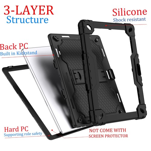 Case for Pritom M10 10inch Tablets Hybrid Shockproof Firendly Case - Picture 35 of 119