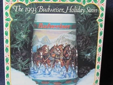 1993 Anheuser-Busch Holiday Stein Collection - BRAND NEW / NEVER OPENED