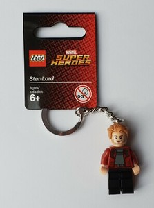LEGO Star-Lord Keychain/Keyring - Marvel/DC Superheroes 853707 (Retired) | eBay