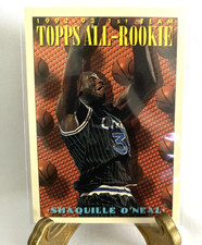 1993-1994 Topps All-Rookie Shaquille O'Neal Basketball Card #152 Orlando Magic