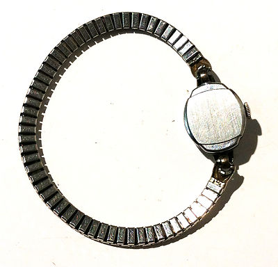 Montre Vintage Benrus Femme Mécanique Remontage Manuel - Boîtier Or 10k Rempli, Cadran Crème - Occasion