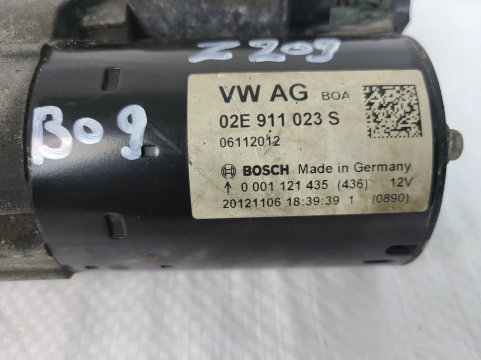 Motor de arranque Volkswagen VW Golf GTI 2010-2013 02E911023S fabricante de equipos originales Foto 4 de 4