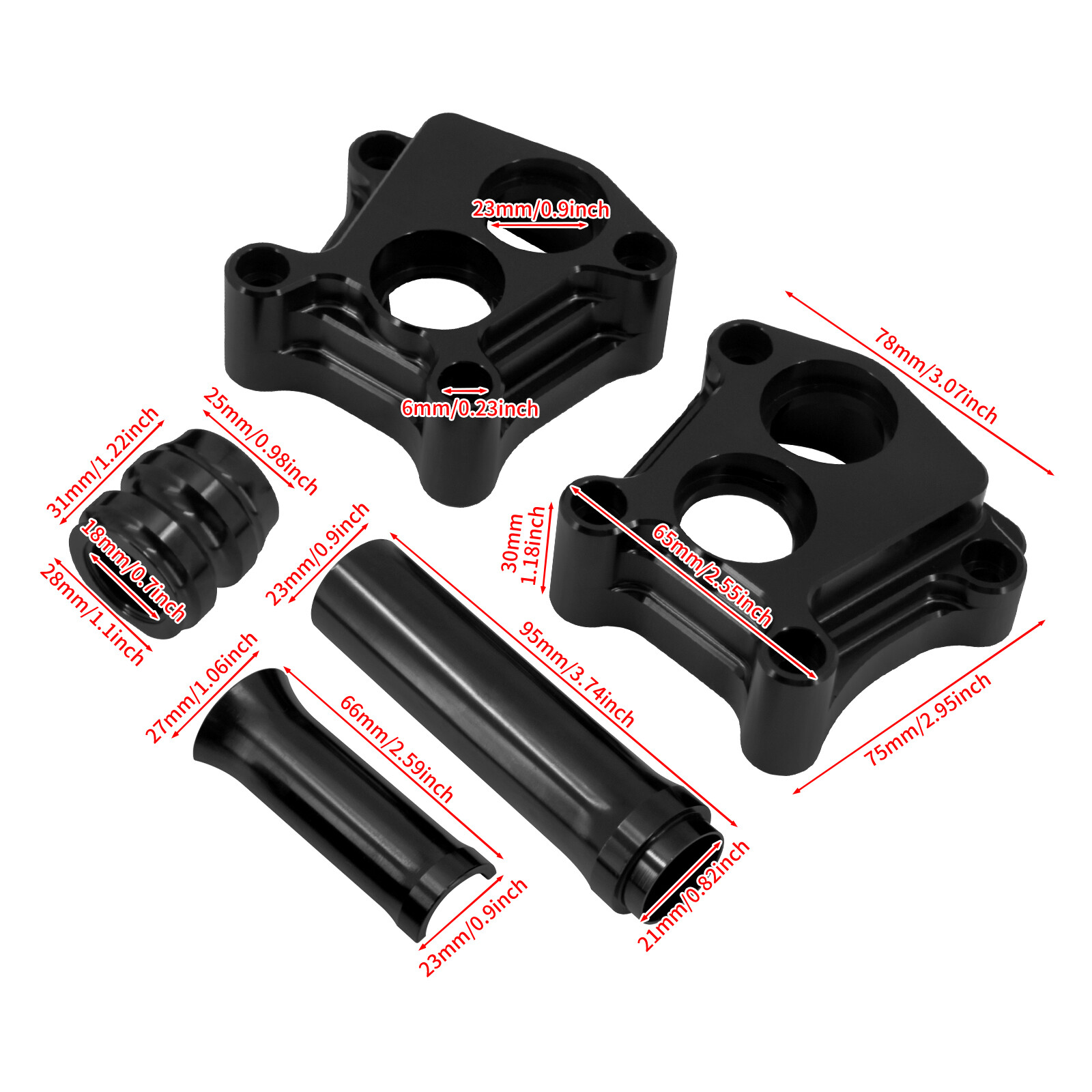 Pushrod Tappet Lifter Block Cover Fit For Harley Dyna Softail Twin Cam 1999-2017