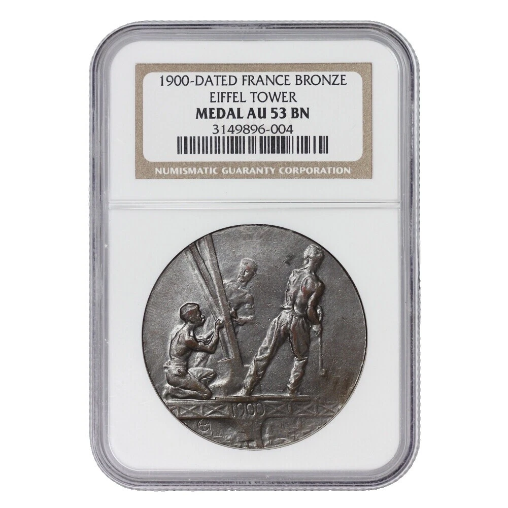 Bronze 1900 Year French Coins