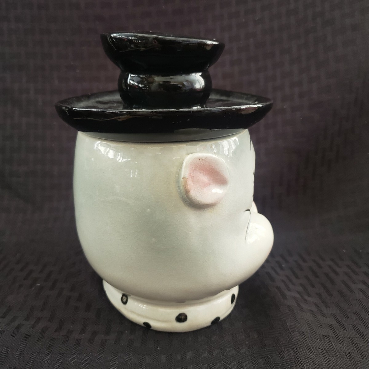 Vintage Porky Pig Cookie Jar Japan Cute | eBay
