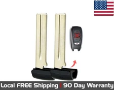 2x New Replacement Key Fob Remote Uncut Insert Blade For Select Subaru Vehicles