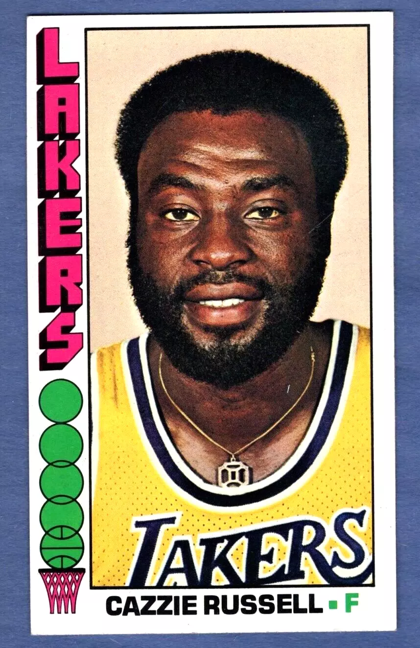 Cazzie Russell trading card