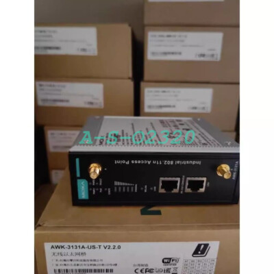 New MOXA AWK-3131A-US-T Wireless AP Wireless Ethernet Bridge Switch (FedEx/DHL)