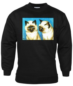 siamese cat sweatshirt