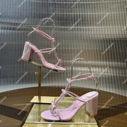 Scarpe sandali eleganti donna fiocco strass - Foto 18 di 22