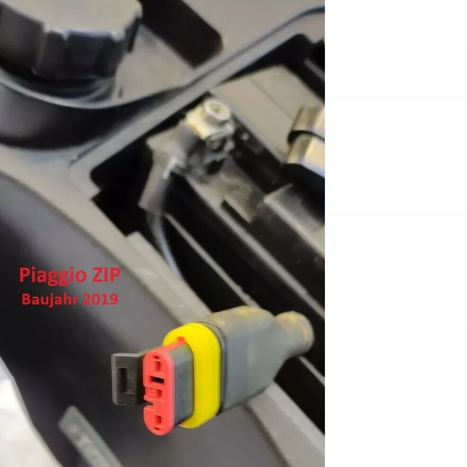 Piaggio Vespa Aprilia Moto Guzzi Malaguti 3 pines #18 y dispositivo de diagnóstico MaxDia KT100 - Imagen 4 de 4