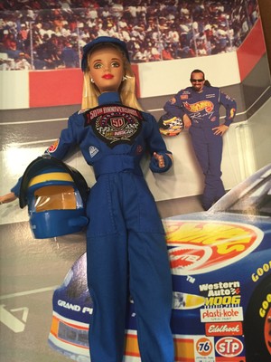 50th anniversary nascar barbie worth