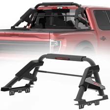 For Tundra Ford F-150 F150 2004-2024 Rear Pickup Truck Bed Roll Sport Bar Rack