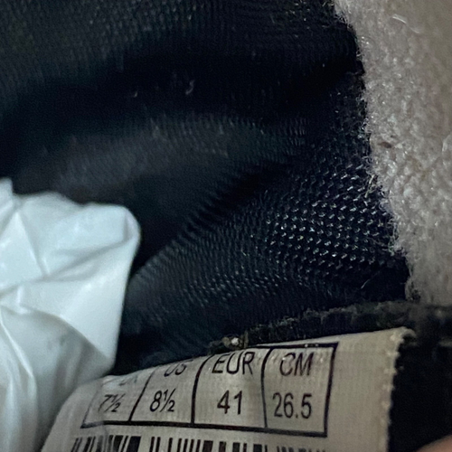 Tenis Puma King de cuero vintage estilo fútbol americano años 2000 negros talla US8 UK7 EU41 - Imagen 13 de 13