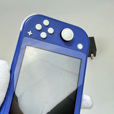 Refurbished Nintendo Switch Lite Blue Console & Charger Region