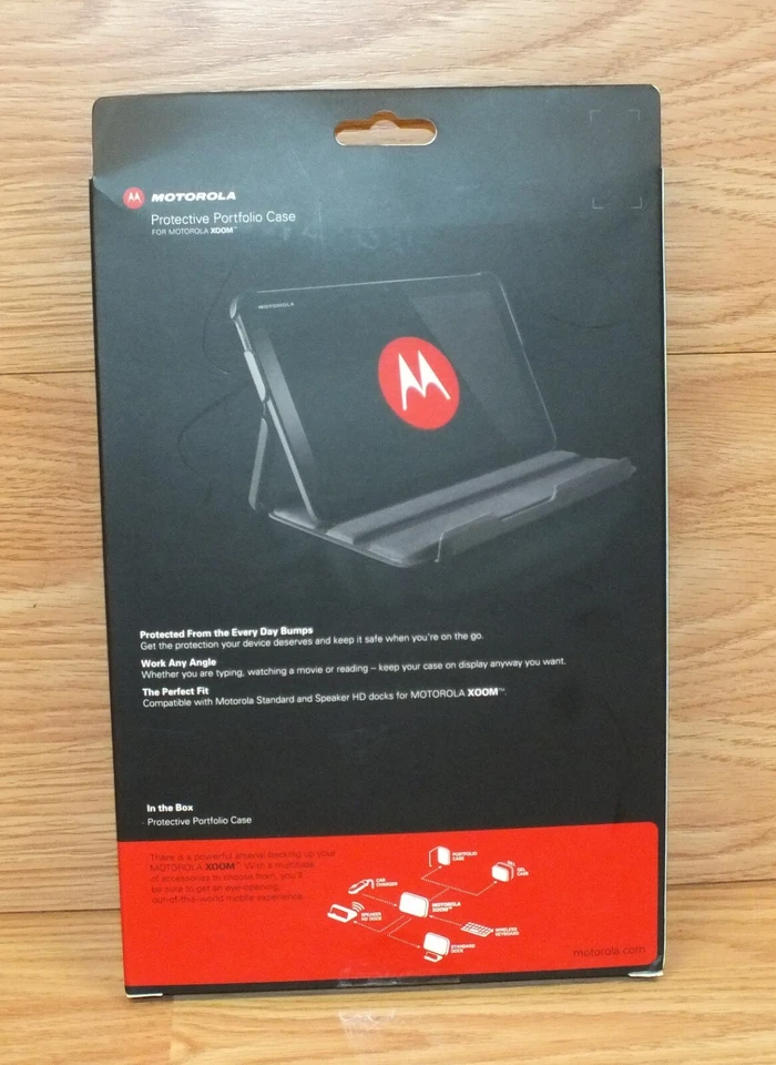 Genuine Motorola Protective Portfolio Case With Functional Flair For XOOM Tablet - Image 2 of 3