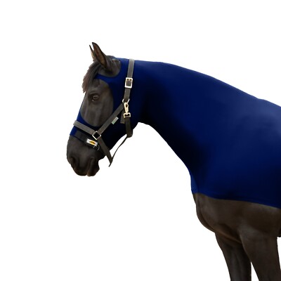 Premium Horse Hood Pullon with Face w Forelock Saver Slickers Horse Care Sheet