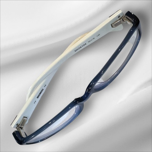 Authentic Bikkembergs Eyeglasses BK04104 53-16-135 Blue & White Frame - Picture 6 of 15