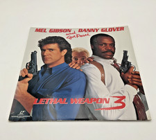 Lethal Weapon 3 - Widescreen Edition Laserdisc 1992 - Very Good Condition