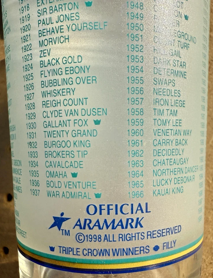 124th 125th Kentucky Derby 12 OZ Julep Glass Churchill Downs carreras de caballos 1997 Foto 4 de 4