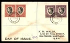 Mayfairstamps Namibia FDC 1937 Windhoek to Baltimore MD USA First Day Cover aax_