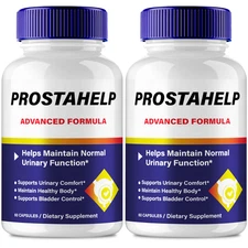 ProstaHelp Capsules Advanced ProstaHelp Prostate Health Supplements (2 Pack)
