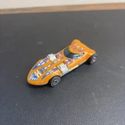 1968 Hot Wheels Redline Twin Mill Flying Colors Orange Aztec Design Hong Kong