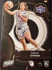 Sonia Citron 2025 Panini WNBA Player of the Day RC Mystics