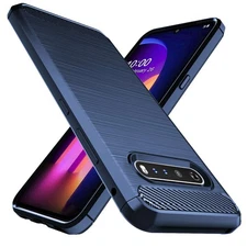 Osophter LG V60 ThinQ Case - Shock-Absorbing Flexible TPU Full-Body Protectiv...