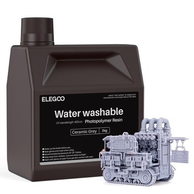 3D Drucker Resin Wasserwaschbar 405nm Photopolymer Harz für MSLA DLP LCD 2000g