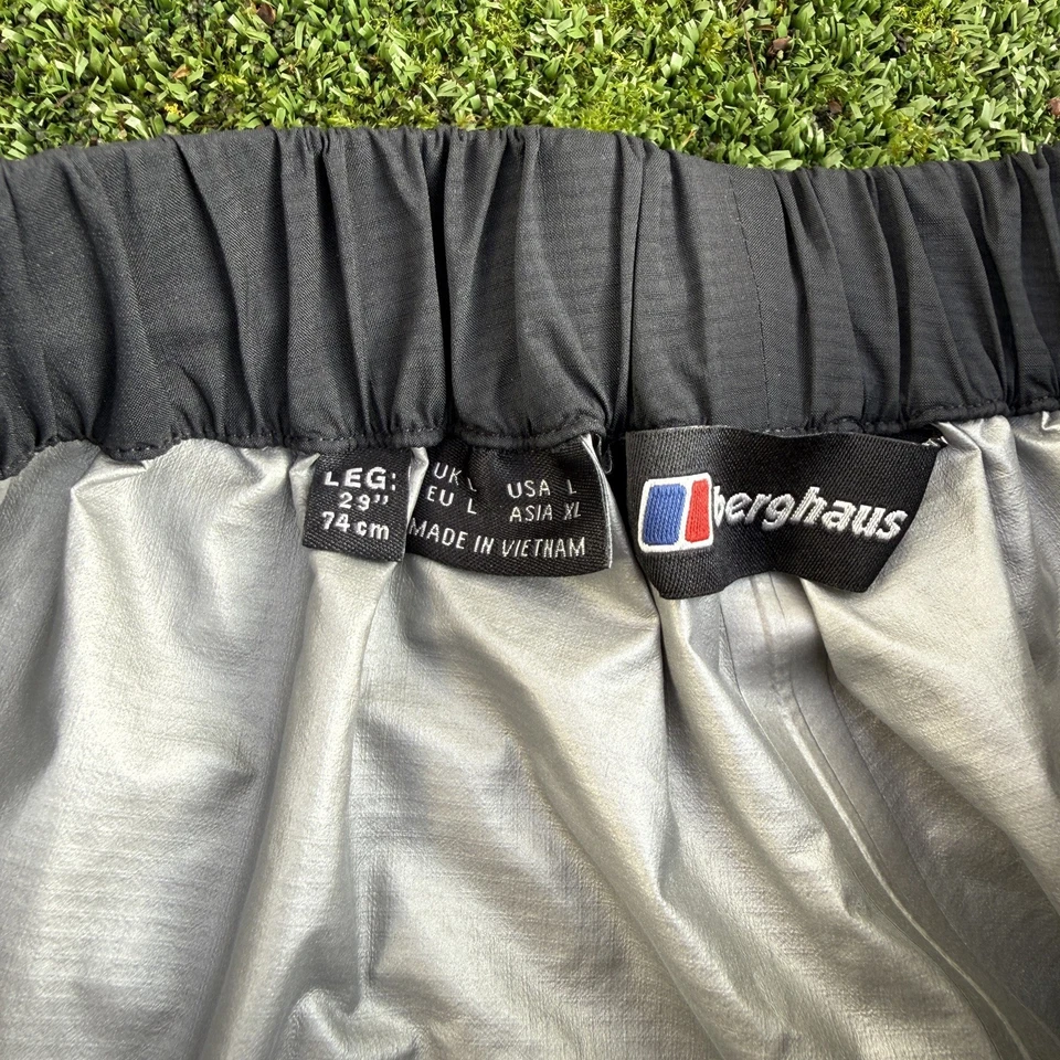 Pantalones de lluvia impermeables Berghaus para hombre Gore-Tex Paclite pantalones de senderismo - grandes Foto 4 de 4