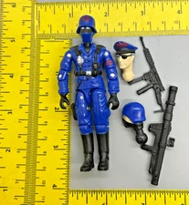 Cobra Red Shadows Trooper GI Joe Lady Jaye Toys Black Major O-ring 3.75" ARAH