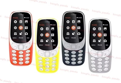 Brand New Nokia 3310-2019 4G Phone Blue/Grey Colour 3 Sim Camera Bluetooth UK