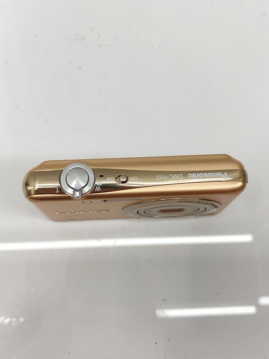 Panasonic Compact Digital Camera LUMIX DMC-FH7-N [Shine Gold] Used
