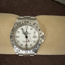 Rolex Stainless Steel Oyster Perpetual Explorer II - 2003 - White 16570
