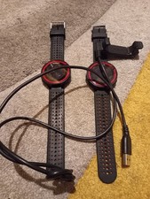 2 Garmin Forerunner 220 Black Red GPS Running watches with charger 