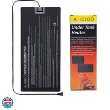 Reptile Heating Pad - Hermit Crab Heater Heat Mat for Reptiles Snake Lizard 2...