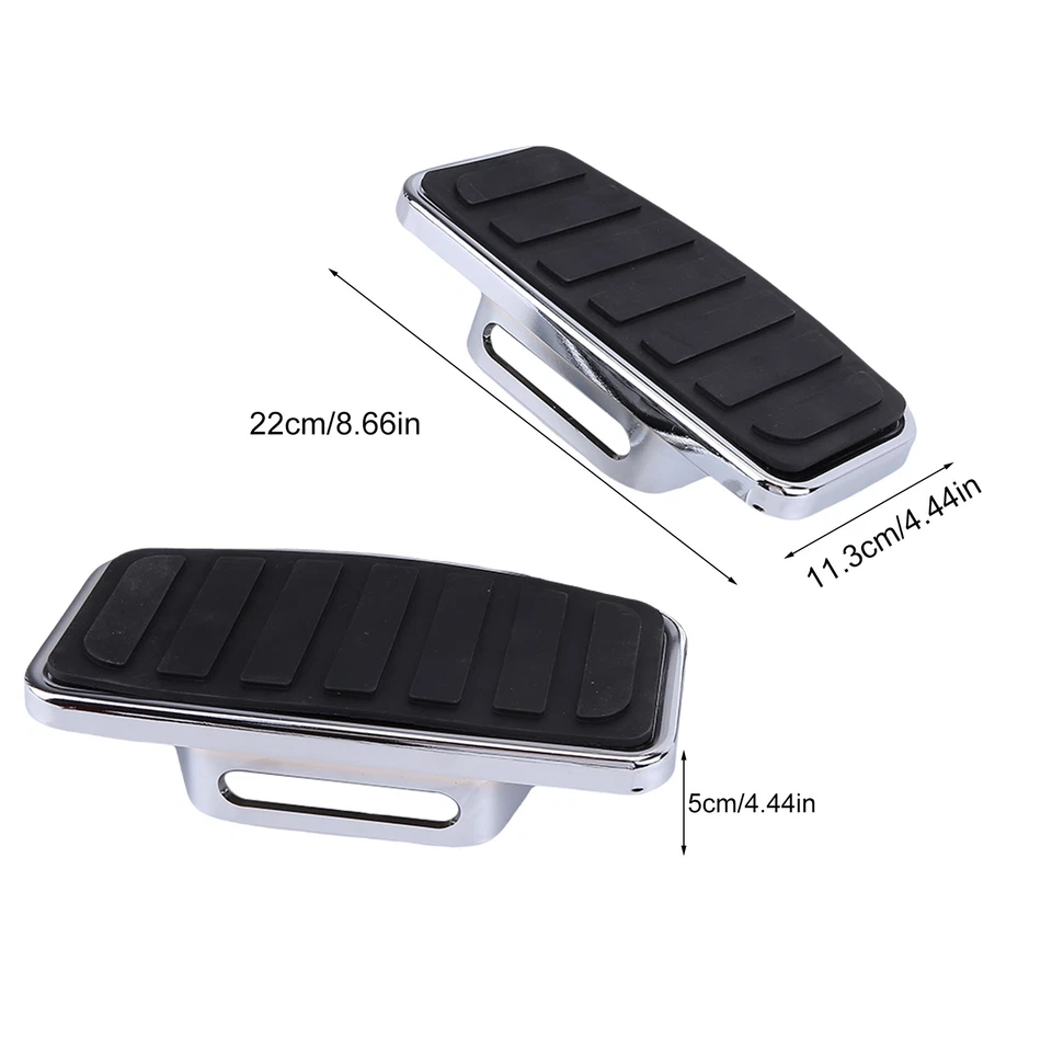 Rear Footboards Foot Pegs Pedal For Honda Shadow Sabre ACE VT1100 VT750C VT1300 Foto 2 de 4