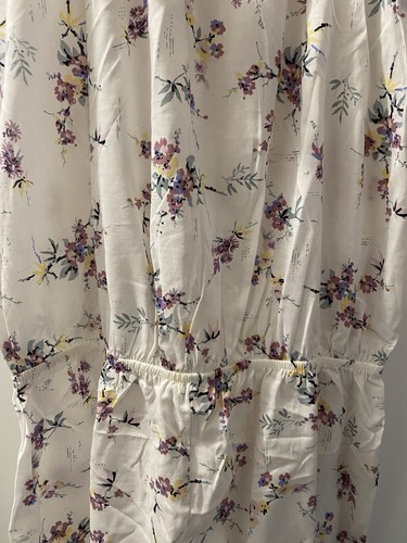 MARKS & SPENCER JUMPSUIT FLORAL LOUNGE-WEAR ALL IN ONE NEW TAGS STRAPPY - Picture 9 of 17