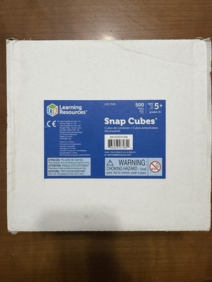 Learning Resources Snap Cubes, Set of 500 BNIB