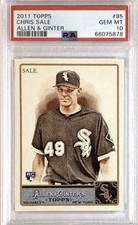 Chris Sale Rookie Cards and Prospect Card Guide 37