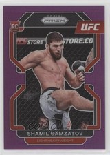 2022 Panini Prizm UFC Purple Prizm 122/149 Shamil Gamzatov #182 g9j